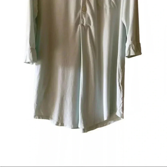 Texere Ligt Green Viscose Jersey Knit Nightshirt Pajama SZ L - Picture 6 of 12